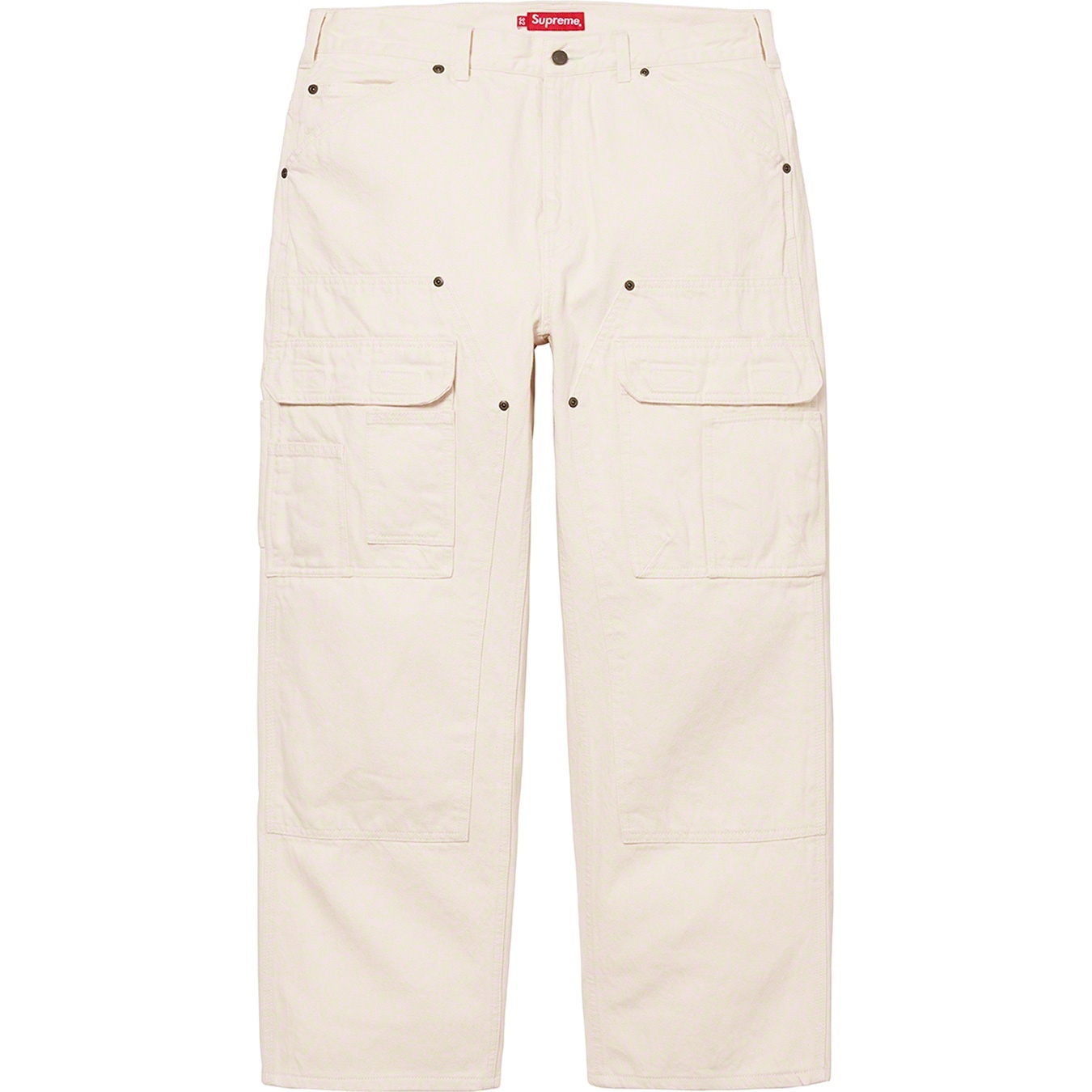 Double Knee Denim Utility Pant view 11